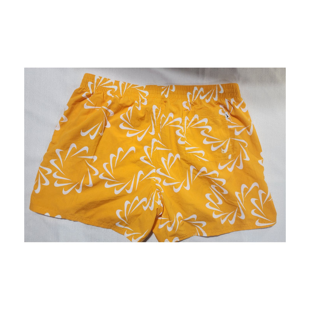 Nike men xxl swimming trunks orange nike symbol